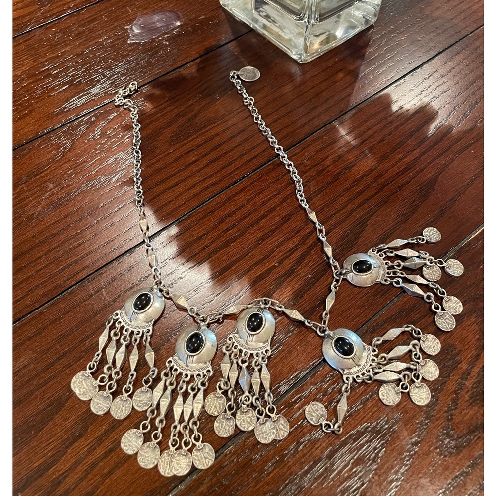 Silver Dangle Necklace